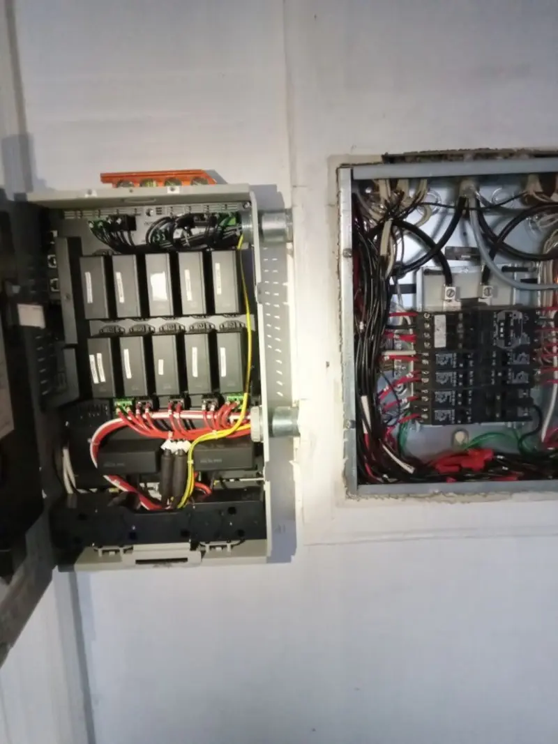 Electrical panel upgrade completed for Ring Doorbell Installation in Lodi